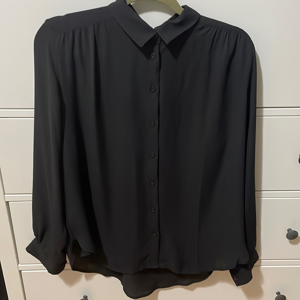 H&M Button Down Blouse Top